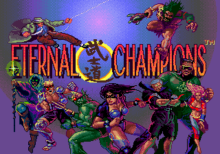 Eternal Champions Title Screen